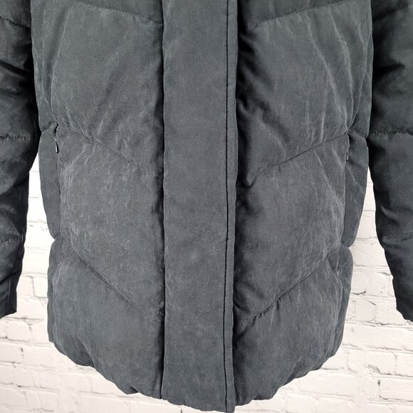 Abercrombie & Fitch Ultra Black Fleece Lined Insulated Hooded Jacket Size XS - Picture 9 of 15